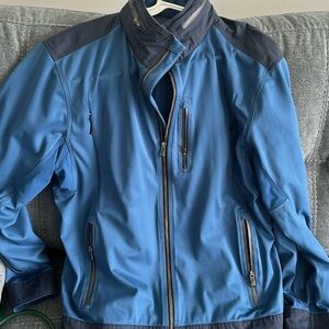 Lululemon Athletica Blue Performance Jacket Lightweight Water-Resistant